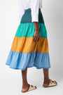 Josephine Colour Block Skirt - Multi