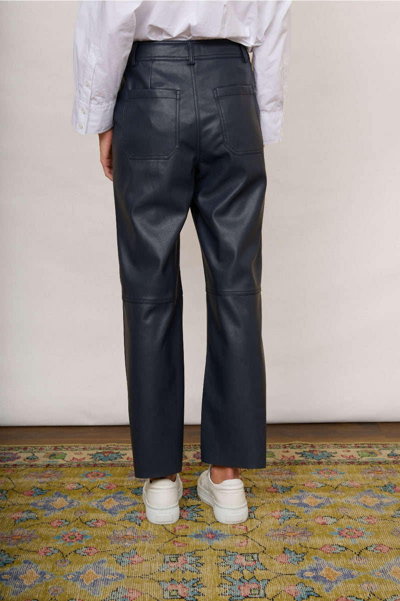 Faux Leather Trousers – WYSE London