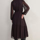 Juliette Dress - Aubergine