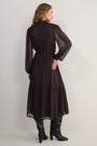 Juliette Dress - Aubergine
