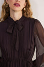 Juliette Dress - Aubergine