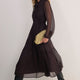 Juliette Dress - Aubergine