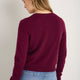Katie Cashmere Cardigan - Deep Fig