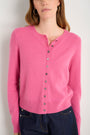 Katie Cashmere Cardigan - Pink