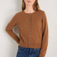 Katie Cashmere Cardigan - Toffee
