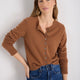 Katie Cashmere Cardigan - Toffee