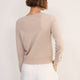 Katie Wool Cotton Cardigan - Taupe Marl