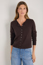 Katie Cashmere Cardigan - Cocoa