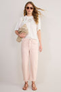 Kaya Cargo Barrel Jean - Dusky Pink