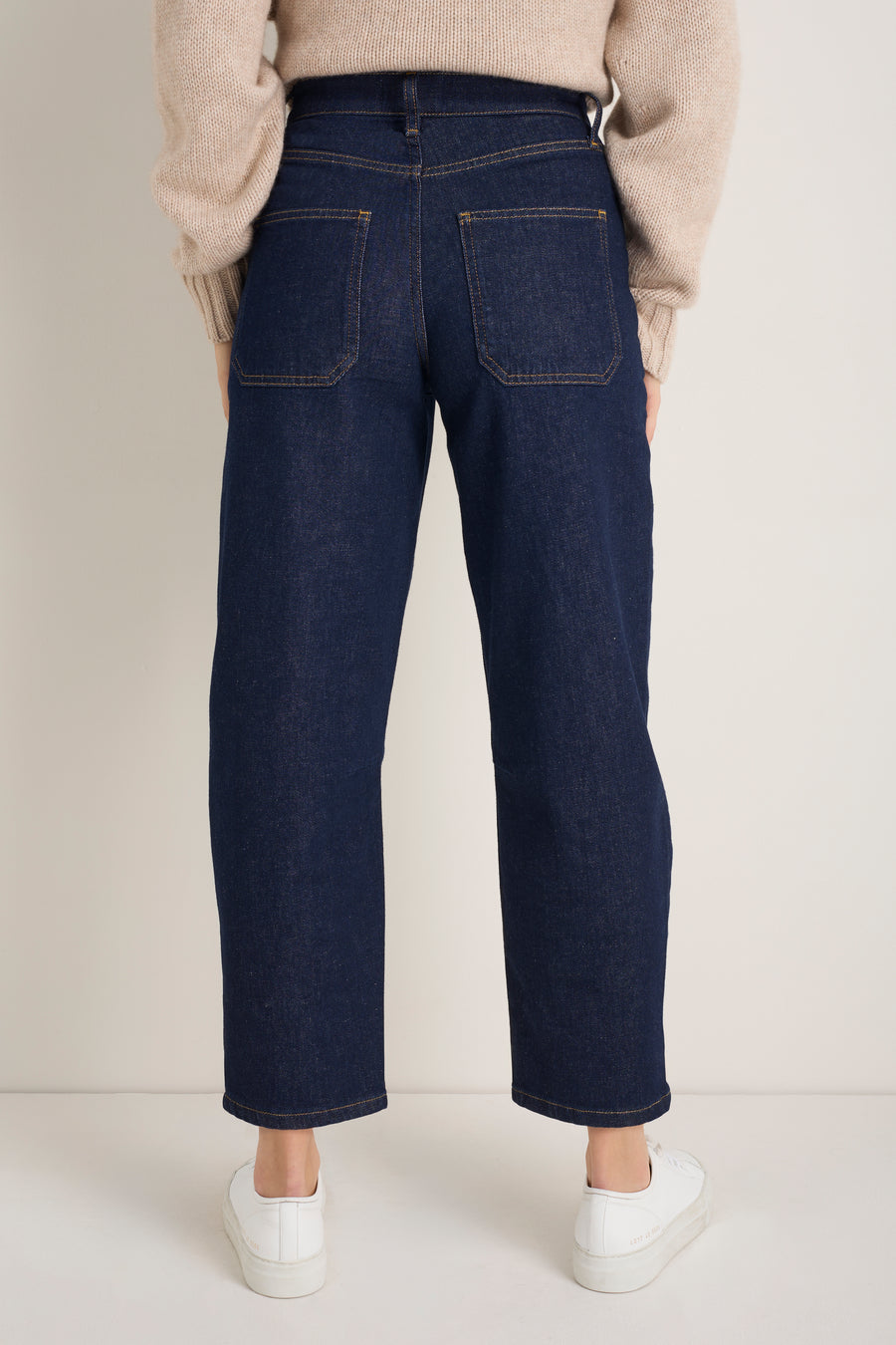 Kaya Cargo Barrel Jean - Rinse Wash