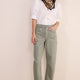 Kaya Cargo Barrel Jean - Sage Green