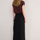 Kayla Jersey Skirt - Black