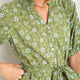 Kelly Dress - Olive Green Floral