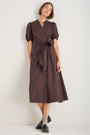 Kelly Dress - Pecan Brown