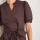 Kelly Dress - Pecan Brown