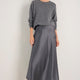 Kendall Skirt - Charcoal Grey