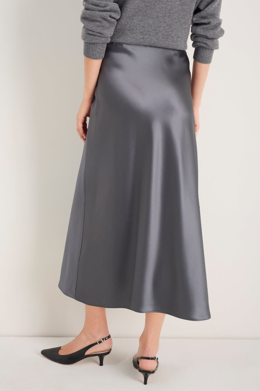 Kendall Skirt - Charcoal Grey