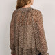 Kia Silk Blouse - Leopard