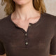 Layla Linen Top - Cocoa