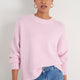 Liana Chunky Crew Neck Jumper - Blossom Pink