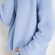 Liana Chunky Crew Neck Jumper - Sky Blue