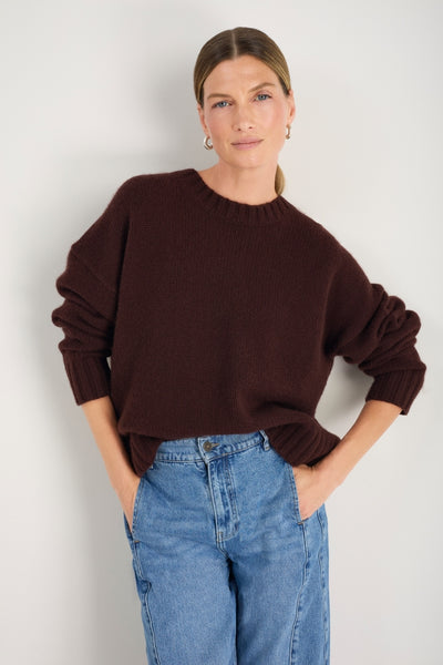 LianaChunkyFunnelNeckJumper-