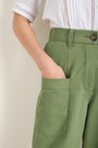 Lilian Patch Pocket Chino - Soft Khaki