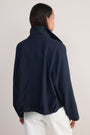 Lola Funnel Neck Jacket - Midnight