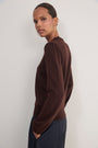 Lucia Merino Jumper - Chocolate