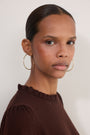Lucia Merino Jumper - Chocolate