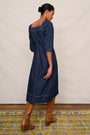wyse denim dress Wyse Blue Dee Dee Denim Dress Size 1