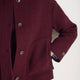 Luna Boiled Wool Jacket - Merlot