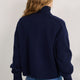 Luna Curved Hem Jumper - Midnight