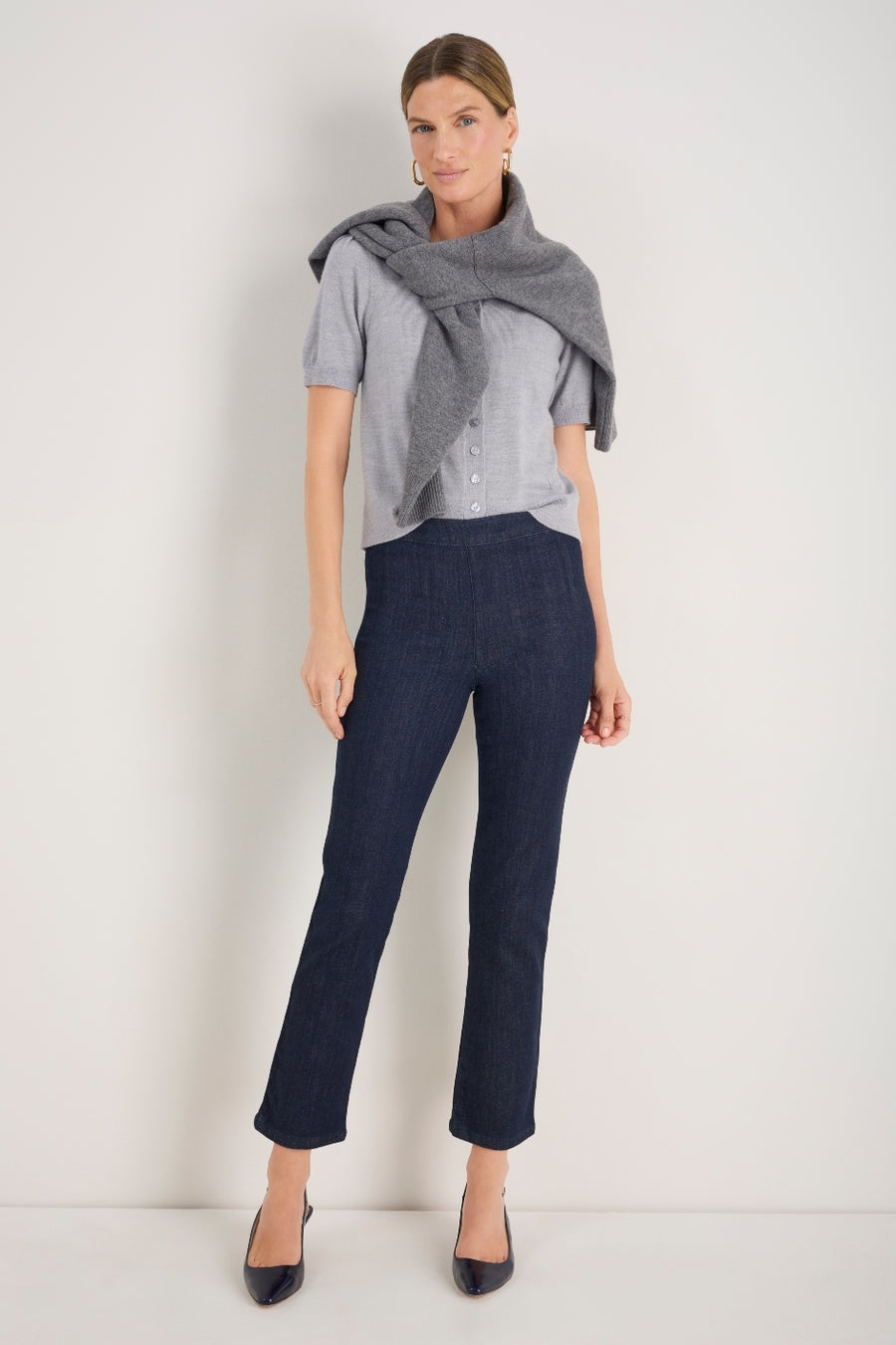 Lyra Slim Leg Stretch Jean - Indigo