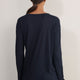 Madeleine Henley Jersey Top - Midnight
