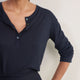 Madeleine Henley Jersey Top - Midnight