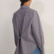 Madeleine Shirt - Chocolate/Midnight Check