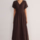 Maeva Dress - Cocoa