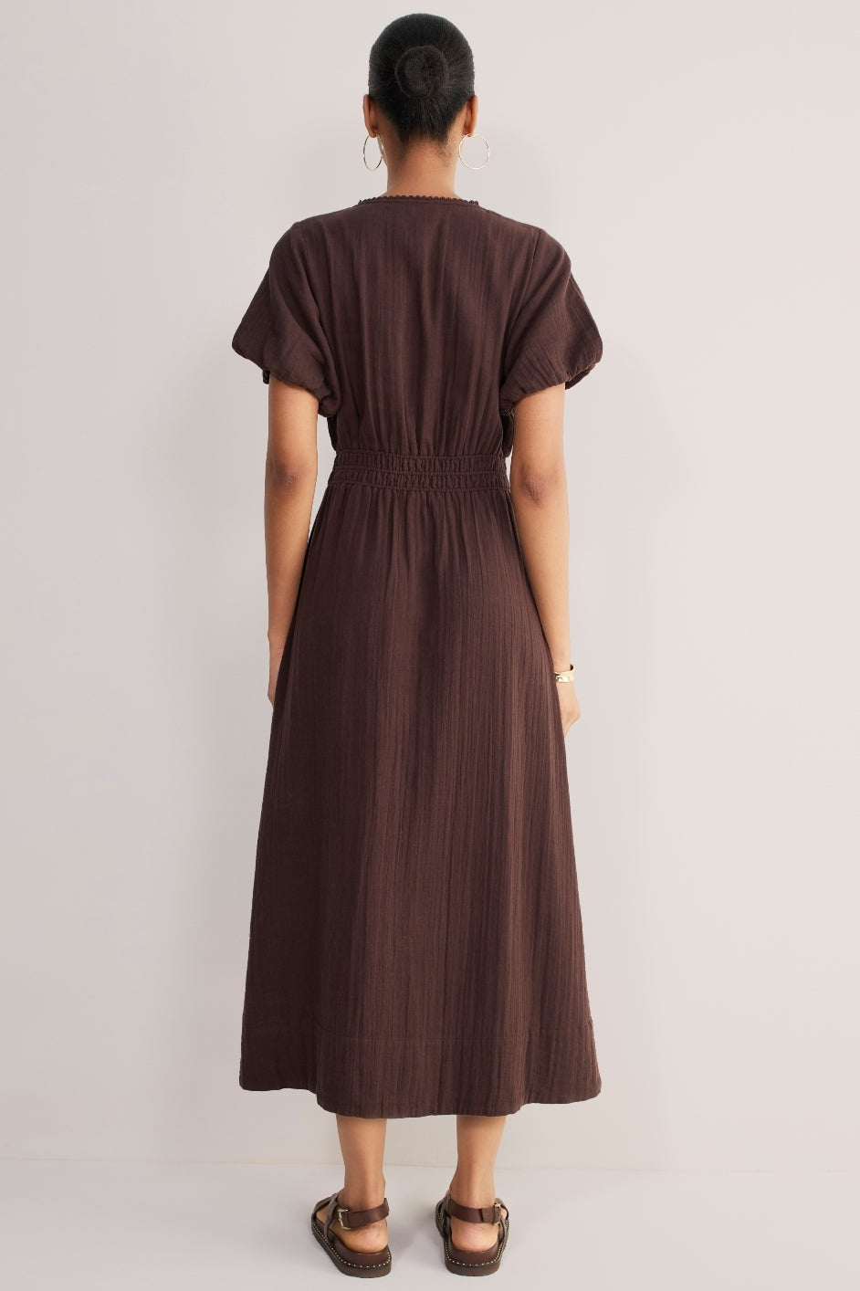 Maeva Dress - Cocoa