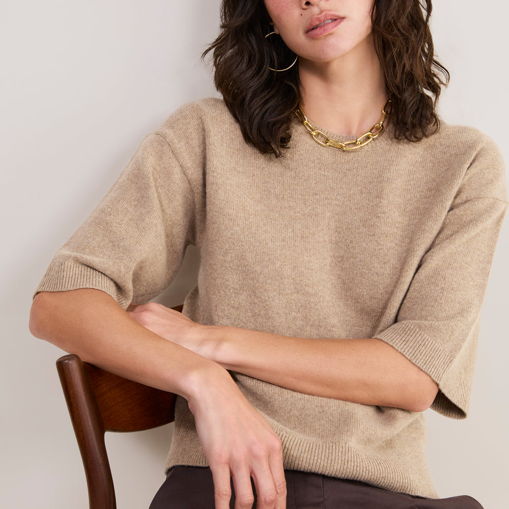Maeve Knit Top - Oatmeal