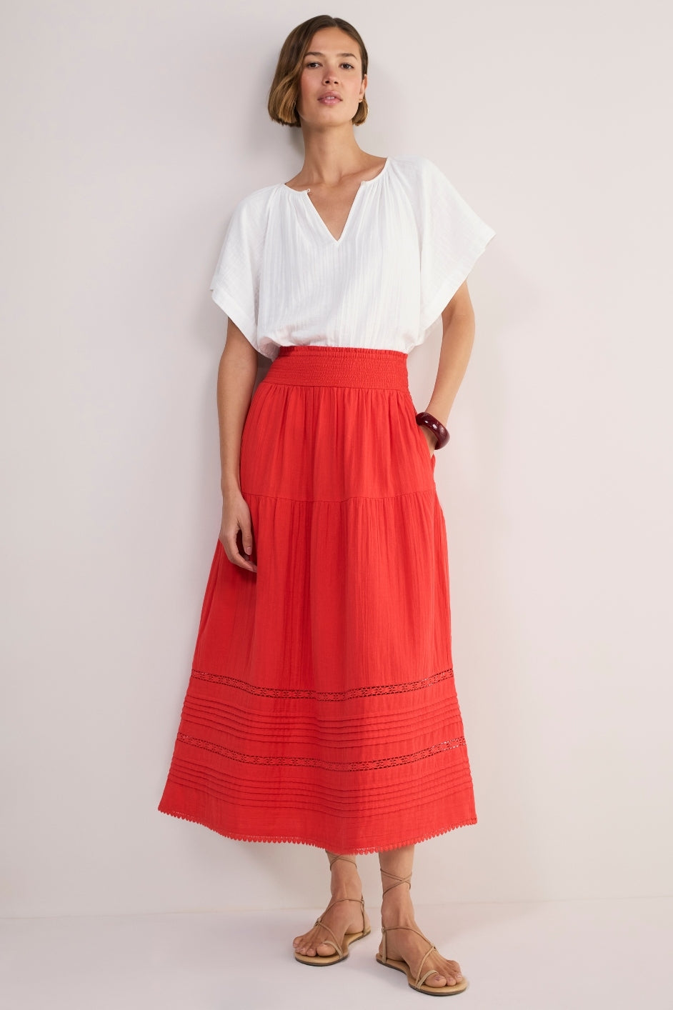 Romilly Wrapover Skirt - Midnight – WYSE London