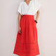 Margot Skirt - Coral