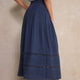 Margot Skirt - Deep Midnight