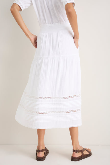 Margot Skirt - White