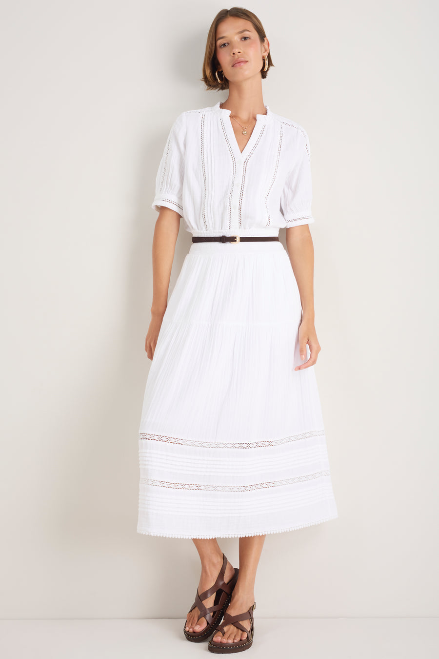 Margot Skirt - White