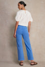 Marianne Chino Trouser - Coastal Blue