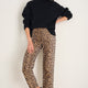 Marianne Jacquard Trouser - Leopard