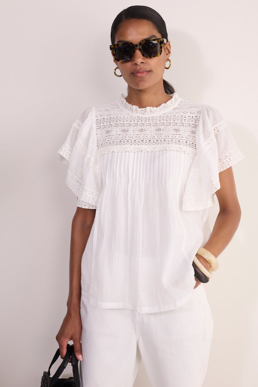 Marie Blouse - White
