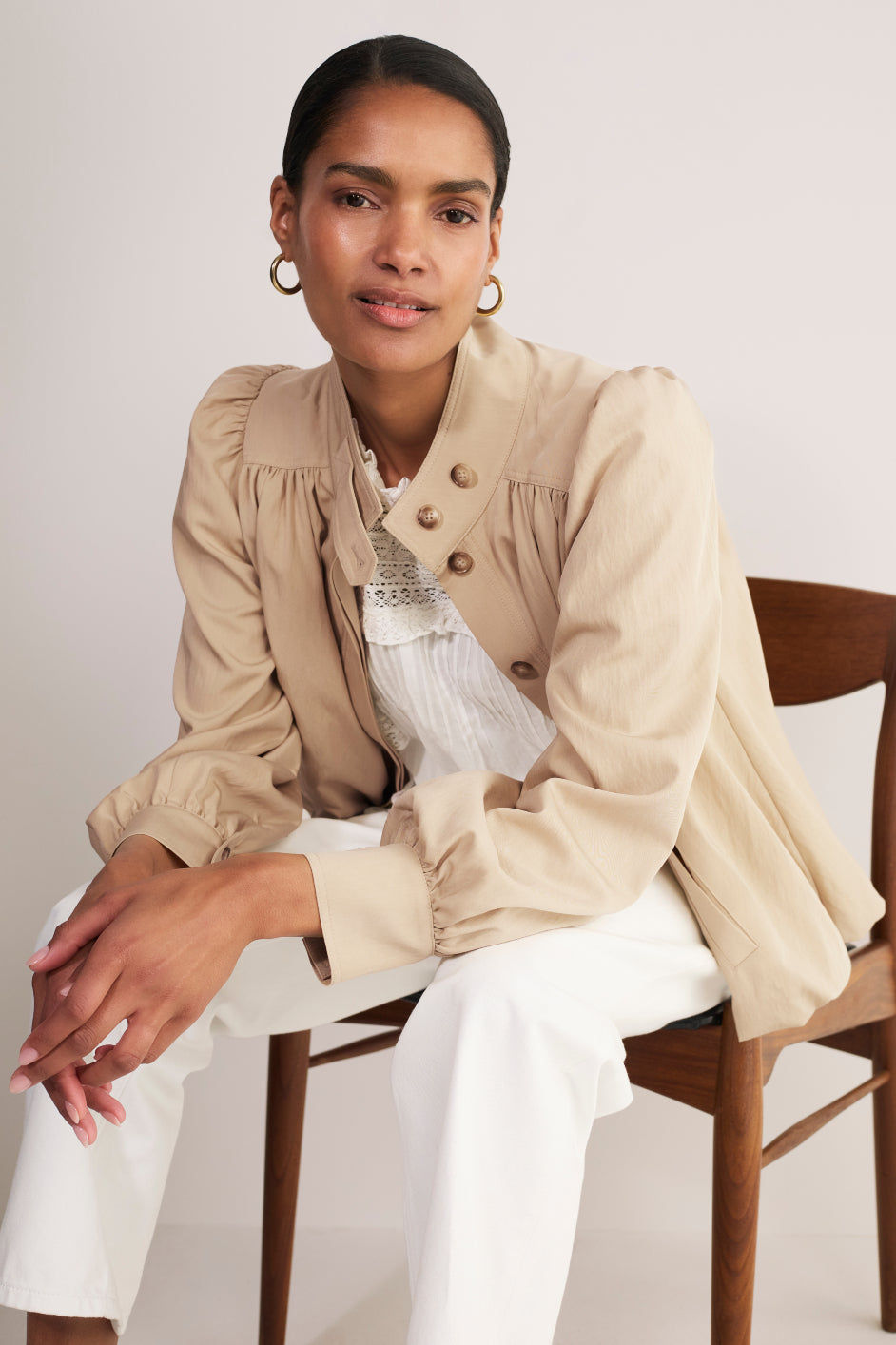 Marie Blouse - White