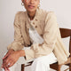 Lana Bubble Hem Trench - Sand